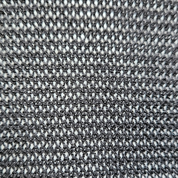 Lili Bleu knit black cotton cardigan rushed waist extended sleeve M / L / XL - Picture 6 of 17